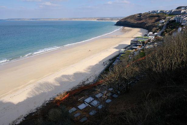 Concerns have been raised by local residents over ongoing development at the Carbis Bay Hotel complex, after a number of trees were felled. Concerns have been raised by local residents over ongoing development at the Carbis Bay Hotel complex, after a number of trees were felled.